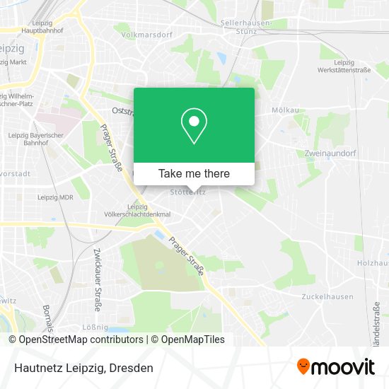 Карта Hautnetz Leipzig