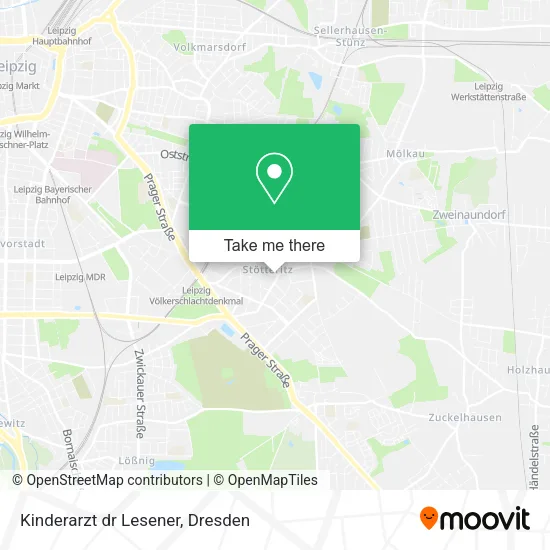 Карта Kinderarzt dr Lesener