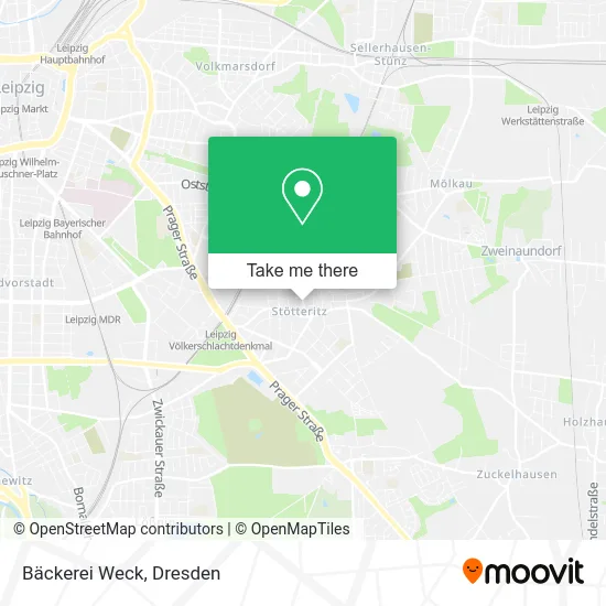 Карта Bäckerei Weck