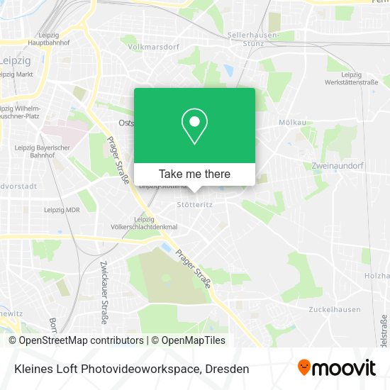 Карта Kleines Loft Photovideoworkspace