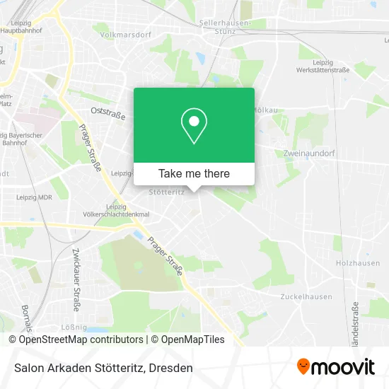 Карта Salon Arkaden Stötteritz