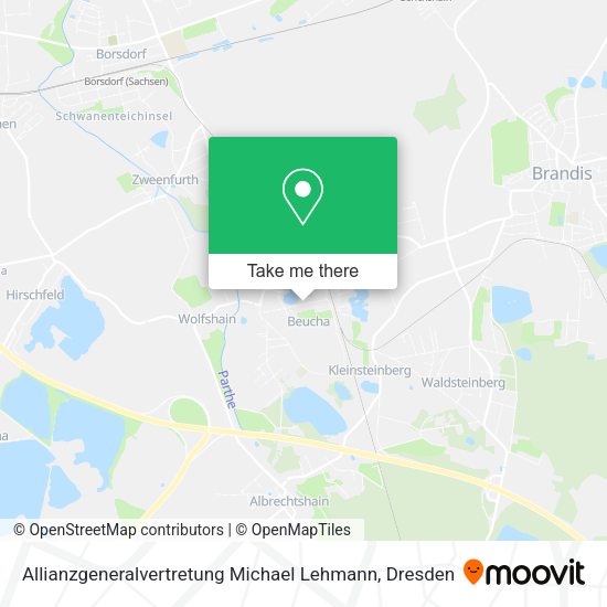 Карта Allianzgeneralvertretung Michael Lehmann
