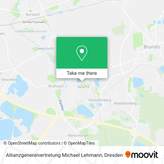 Карта Allianzgeneralvertretung Michael Lehmann