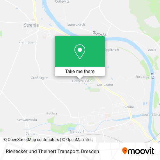Карта Rienecker und Theinert Transport