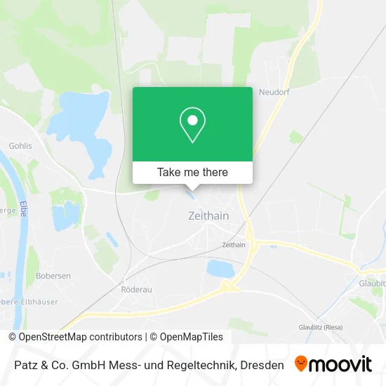 Карта Patz & Co. GmbH Mess- und Regeltechnik