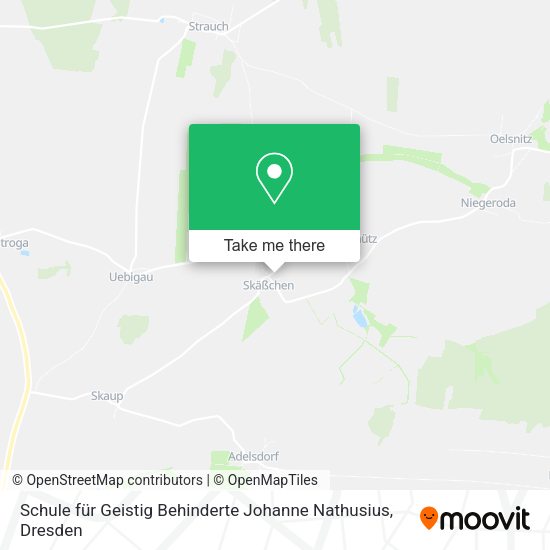 Карта Schule für Geistig Behinderte Johanne Nathusius