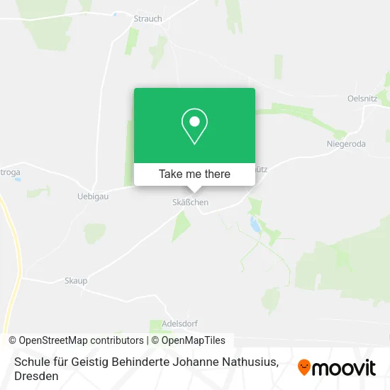 Карта Schule für Geistig Behinderte Johanne Nathusius
