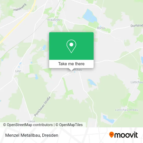 Карта Menzel Metallbau