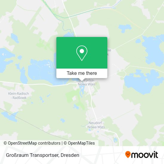 Карта Großraum Transportser