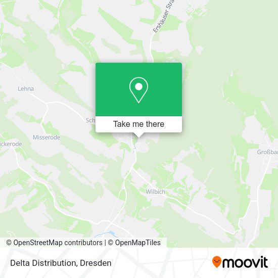 Карта Delta Distribution