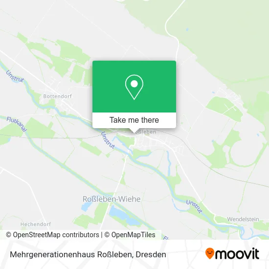 Карта Mehrgenerationenhaus Roßleben