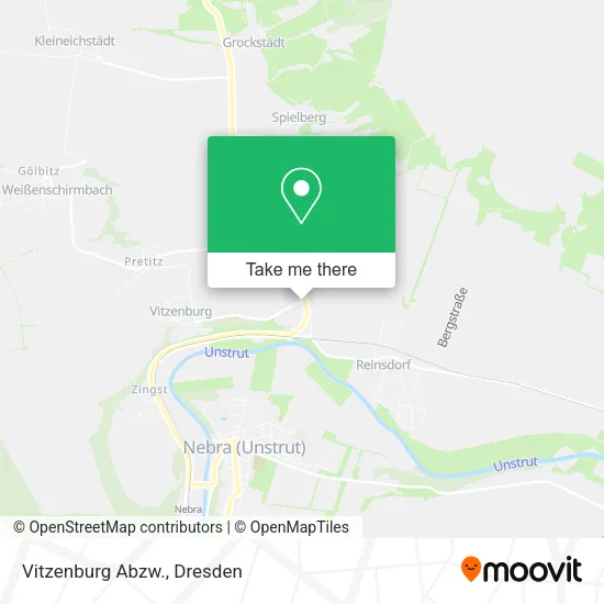 Карта Vitzenburg Abzw.