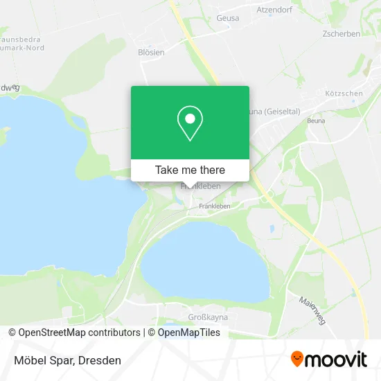 Карта Möbel Spar
