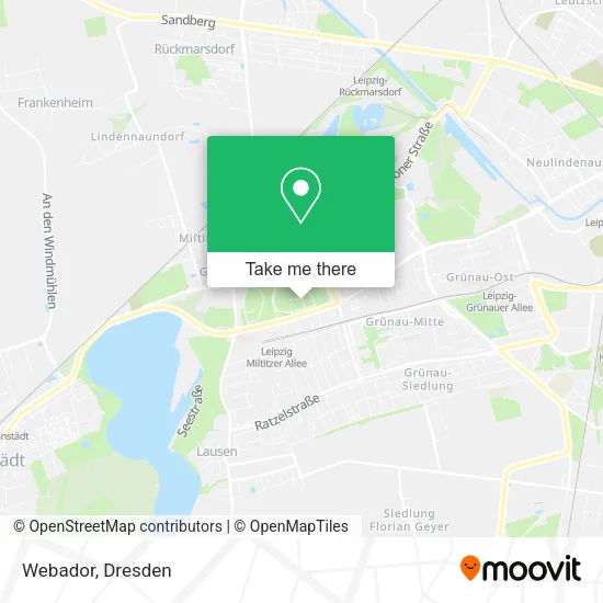 Карта Webador