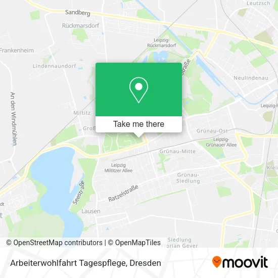 Arbeiterwohlfahrt Tagespflege map
