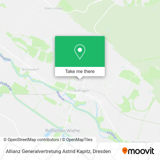 Карта Allianz Generalvertretung Astrid Kapitz