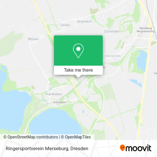 Карта Ringersportverein Merseburg