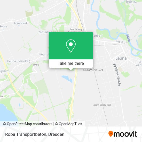 Карта Roba Transportbeton