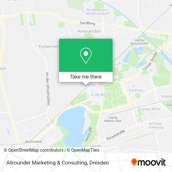 Карта Allrounder Marketing & Consulting
