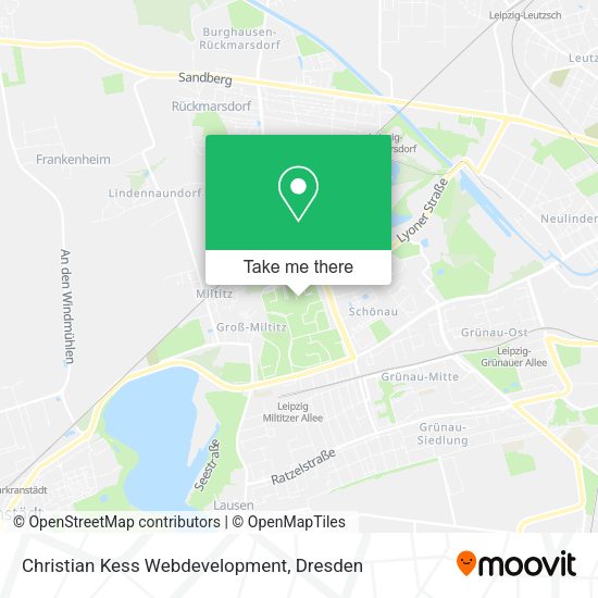 Карта Christian Kess Webdevelopment