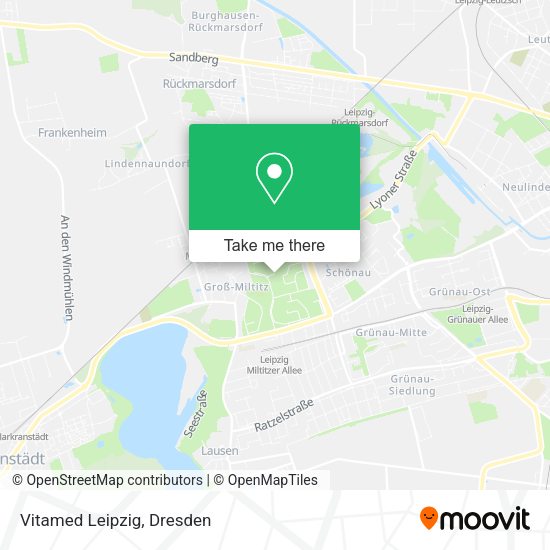Карта Vitamed Leipzig