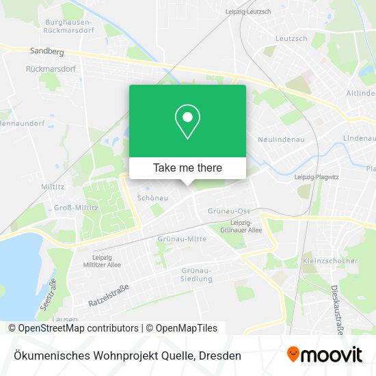 Карта Ökumenisches Wohnprojekt Quelle