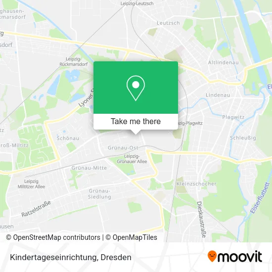 Карта Kindertageseinrichtung