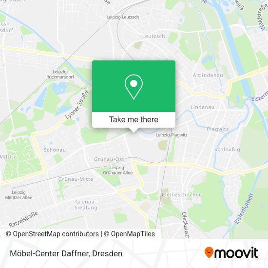 Карта Möbel-Center Daffner