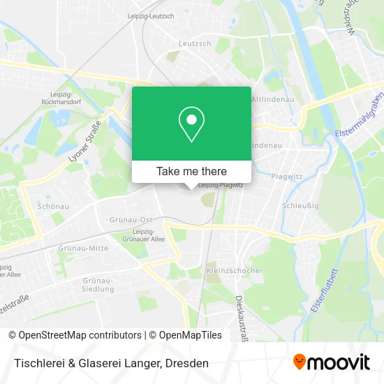 Tischlerei & Glaserei Langer map