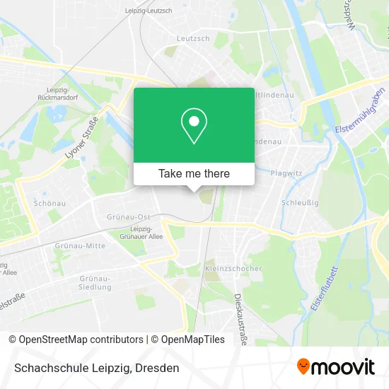 Карта Schachschule Leipzig