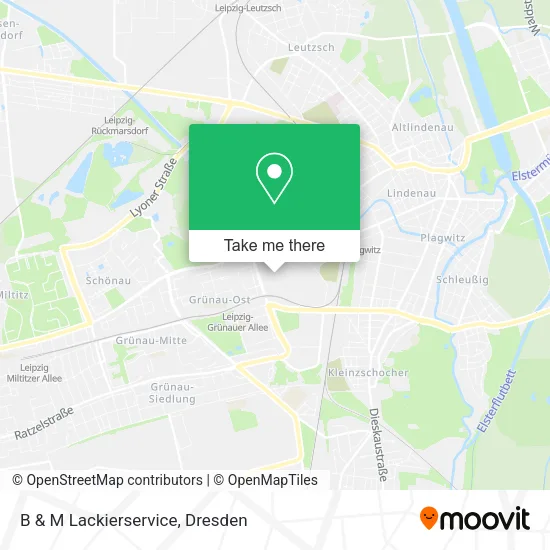 Карта B & M Lackierservice