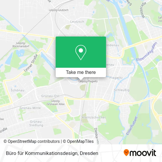 Карта Büro für Kommunikationsdesign