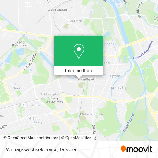 Карта Vertragswechselservice