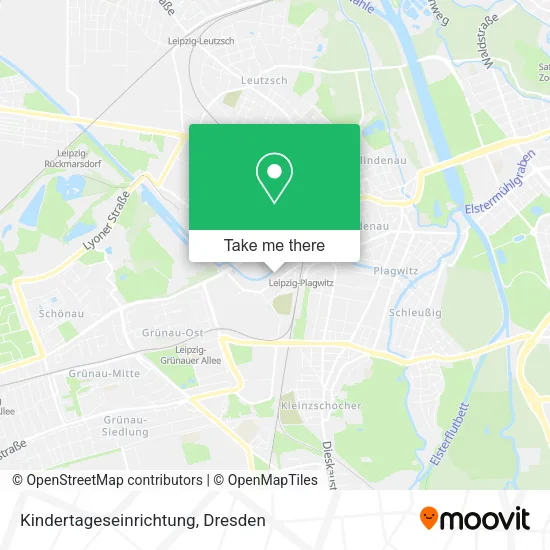 Карта Kindertageseinrichtung
