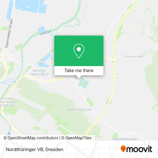 Карта Nordthüringer VB