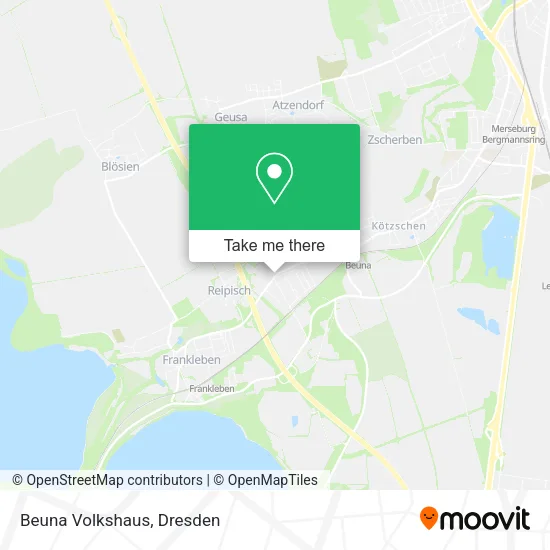 Карта Beuna Volkshaus