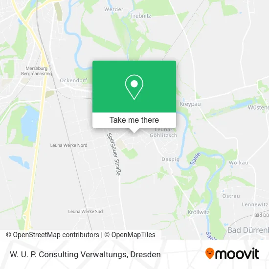 Карта W. U. P. Consulting Verwaltungs