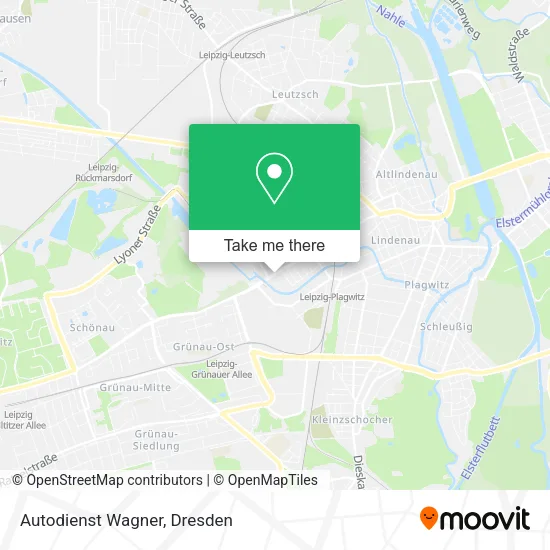 Карта Autodienst Wagner
