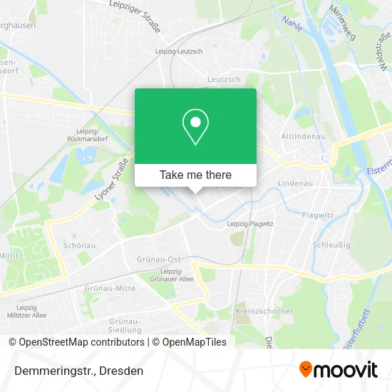 Карта Demmeringstr.