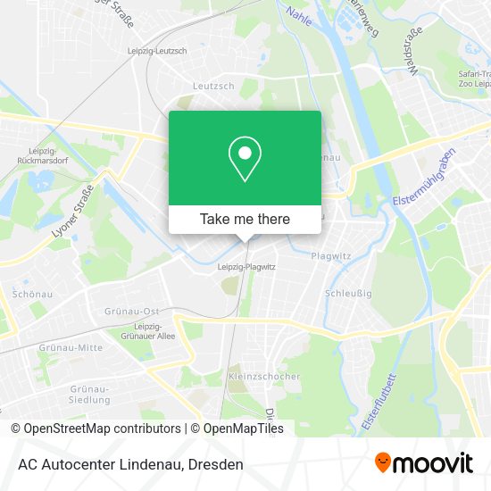 Карта AC Autocenter Lindenau