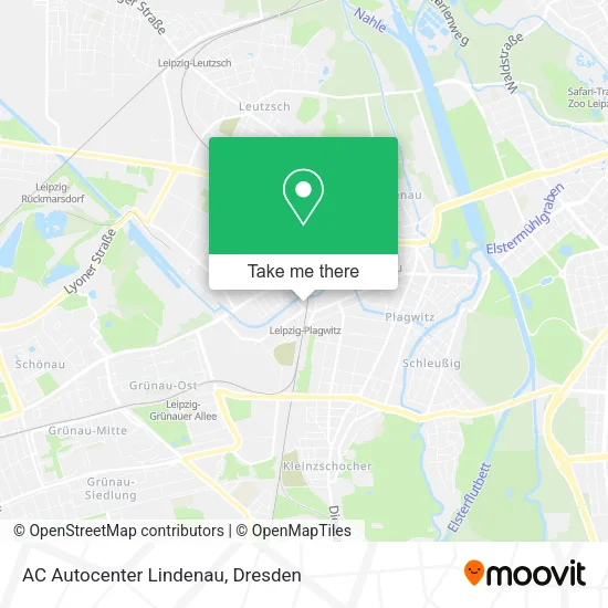 Карта AC Autocenter Lindenau