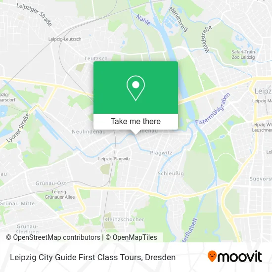Leipzig City Guide First Class Tours map