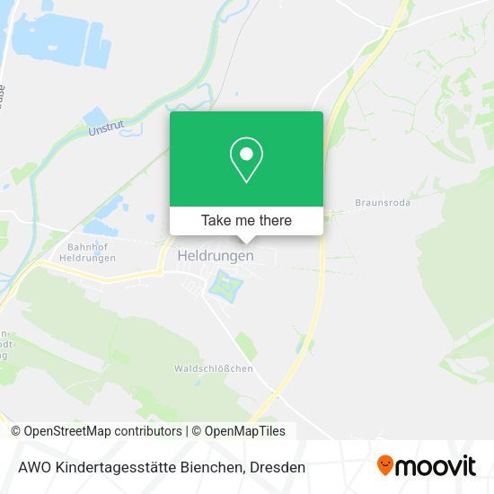 Карта AWO Kindertagesstätte Bienchen