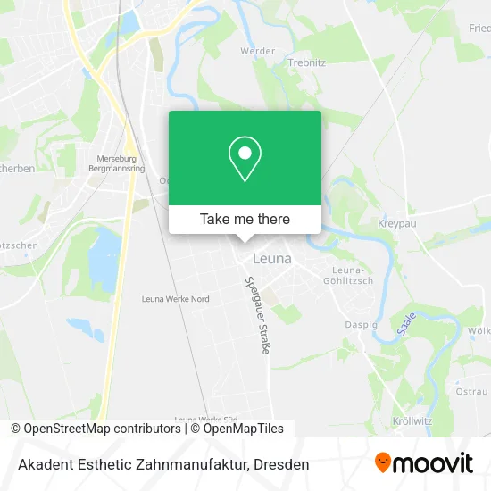 Akadent Esthetic Zahnmanufaktur map