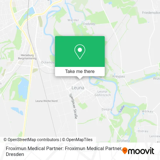 Карта Froximun Medical Partner: Froximun Medical Partner