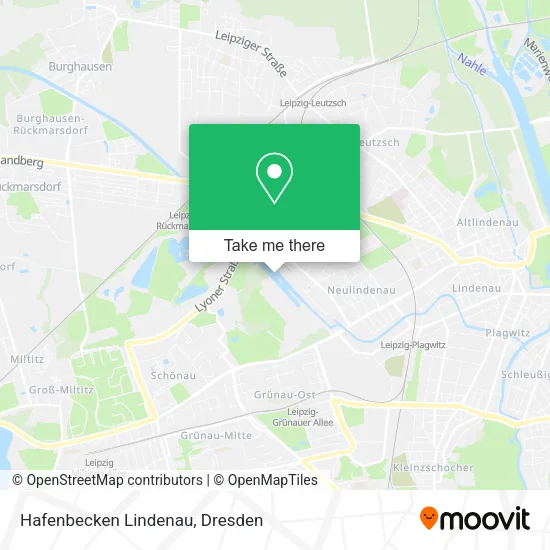 Карта Hafenbecken Lindenau