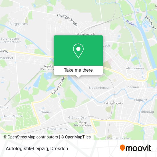 Карта Autologistik-Leipzig