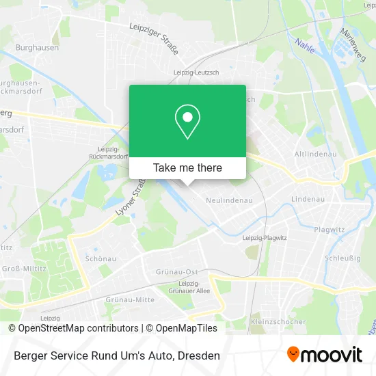 Карта Berger Service Rund Um's Auto