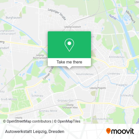 Карта Autowerkstatt Leipzig