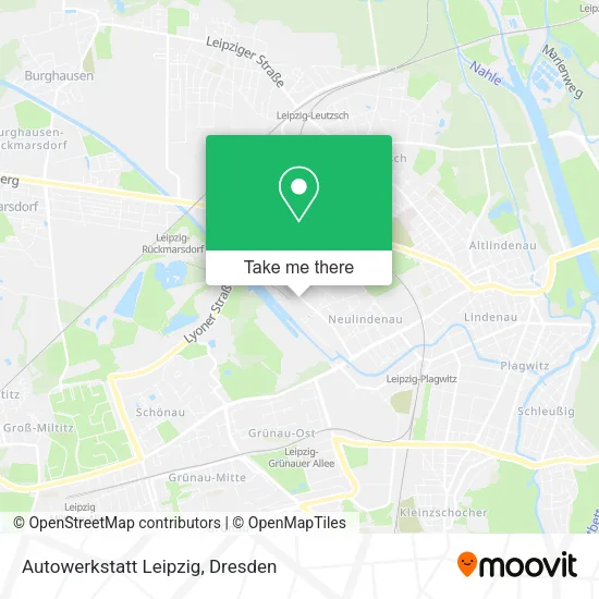 Карта Autowerkstatt Leipzig